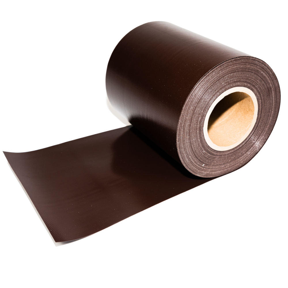 Banda PVC pentru intarire Cristal Flex, maro, 20 cm x 30 m