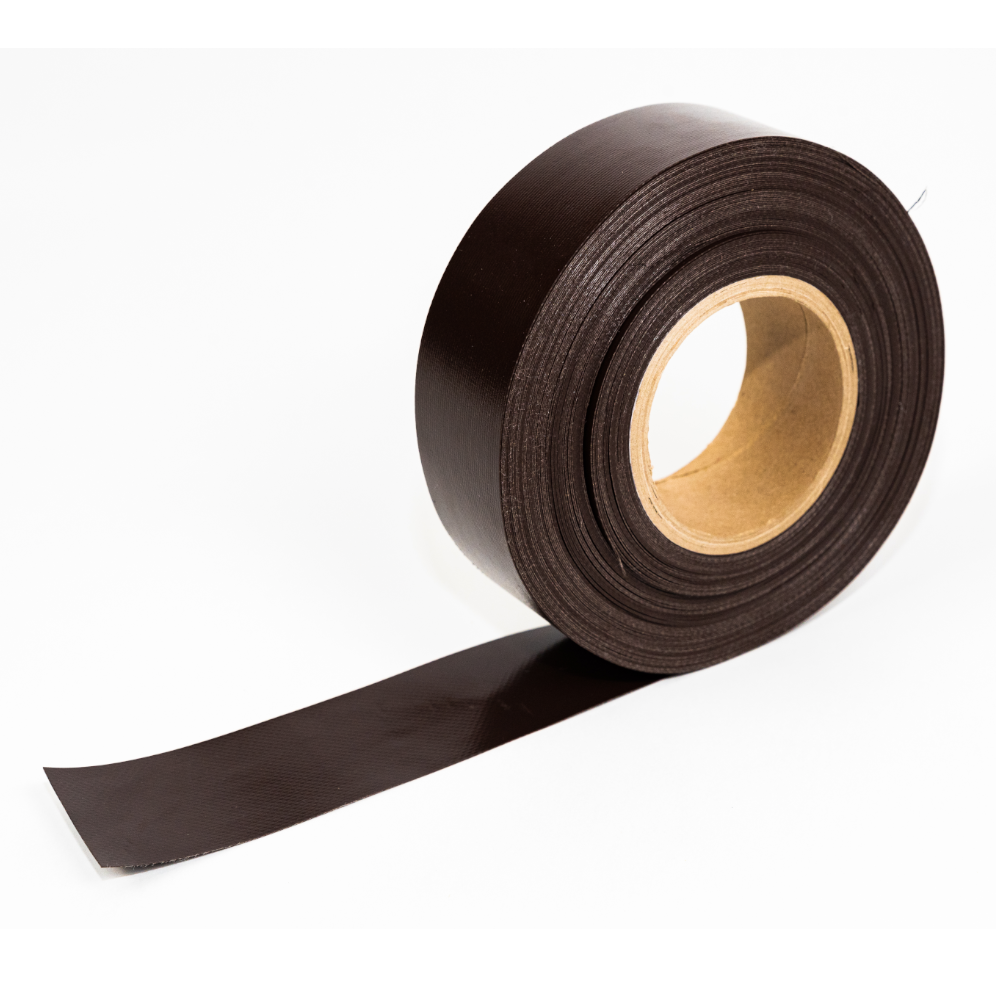 Banda PVC pentru intarire Cristal Flex, maro, 5 cm x 30 m