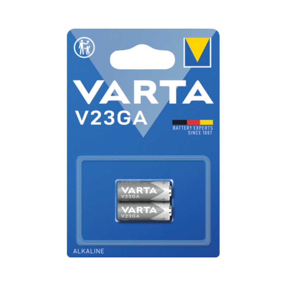 Baterii Varta V23GA, alcaline, 12 V, 2 bucati 