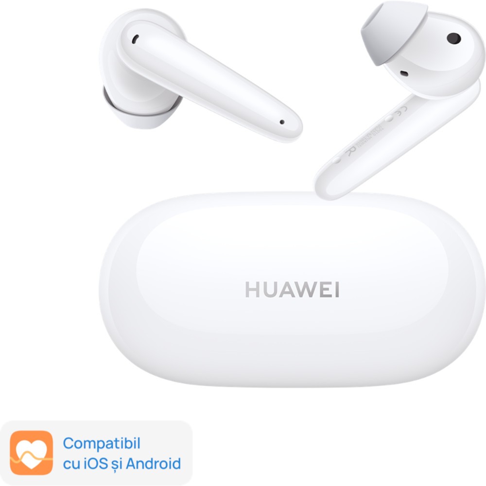 Casti True Wireless Huawei FreeBuds SE, White