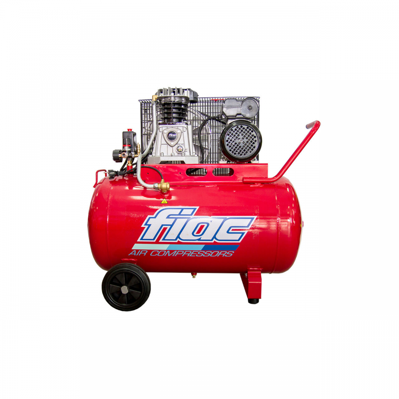 Compresor de aer cu piston monofazat, FIAC Professional Italia, tip AB100/360MC, 230V, rezervor 100l, debit 350l/min, 10 bar, ungere cu ulei