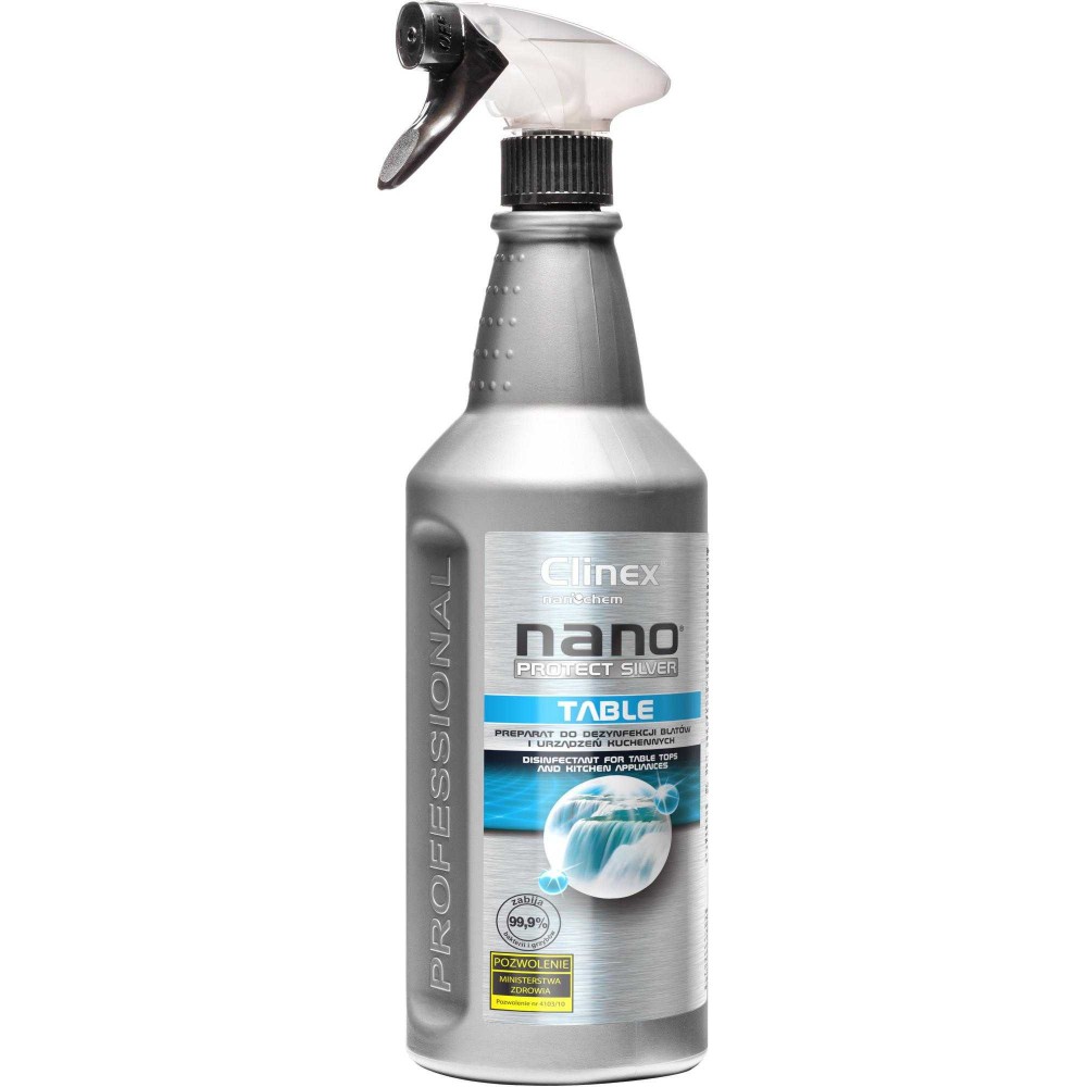 Dezinfectant pentru blaturi de lucru Clinex Nano Protect Silver 77-342, 1 l