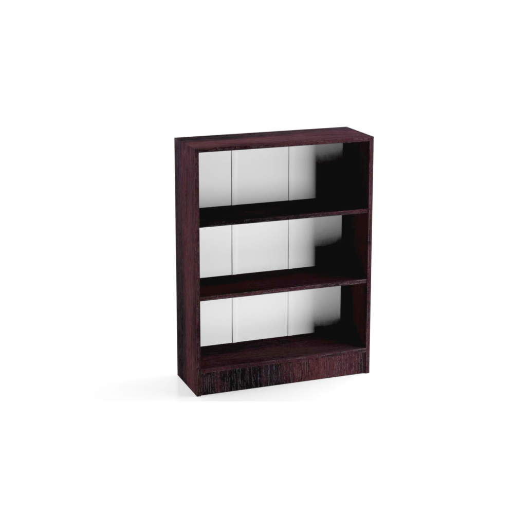 Dulap cu rafturi pal melaminat, wenge 80 x 28 x 106 cm