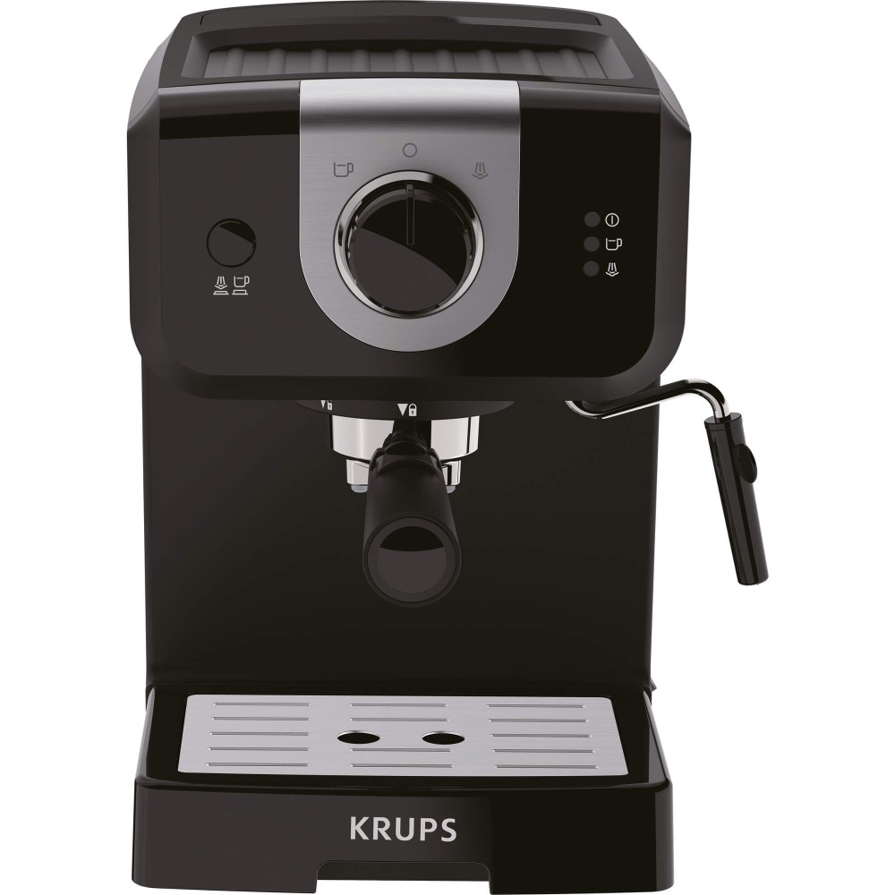 Espressor manual Krups XP320830, 1050 W, 1.5 L, 15 bar, Negru