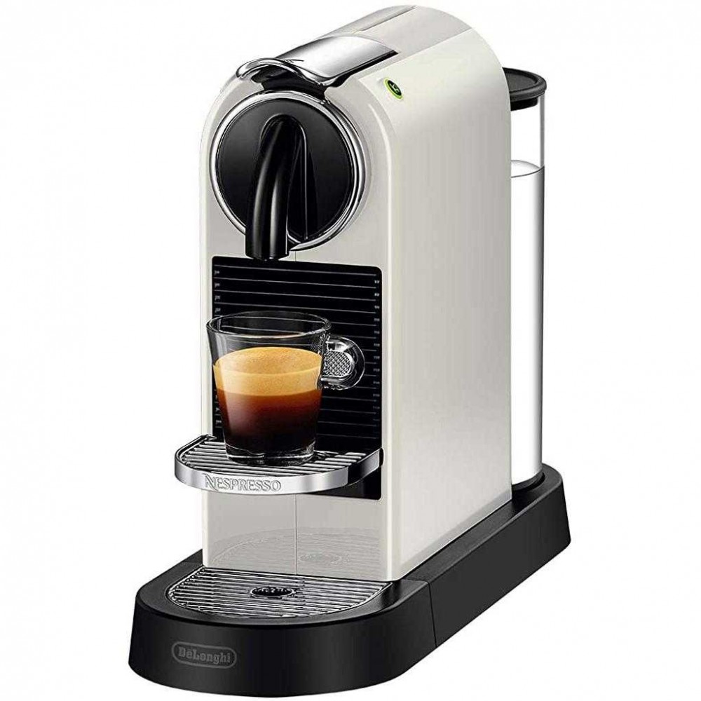 Espressor Nespresso DeLonghi CitiZ EN167.W, 1260 W, 1 L, 19 bar, Alb