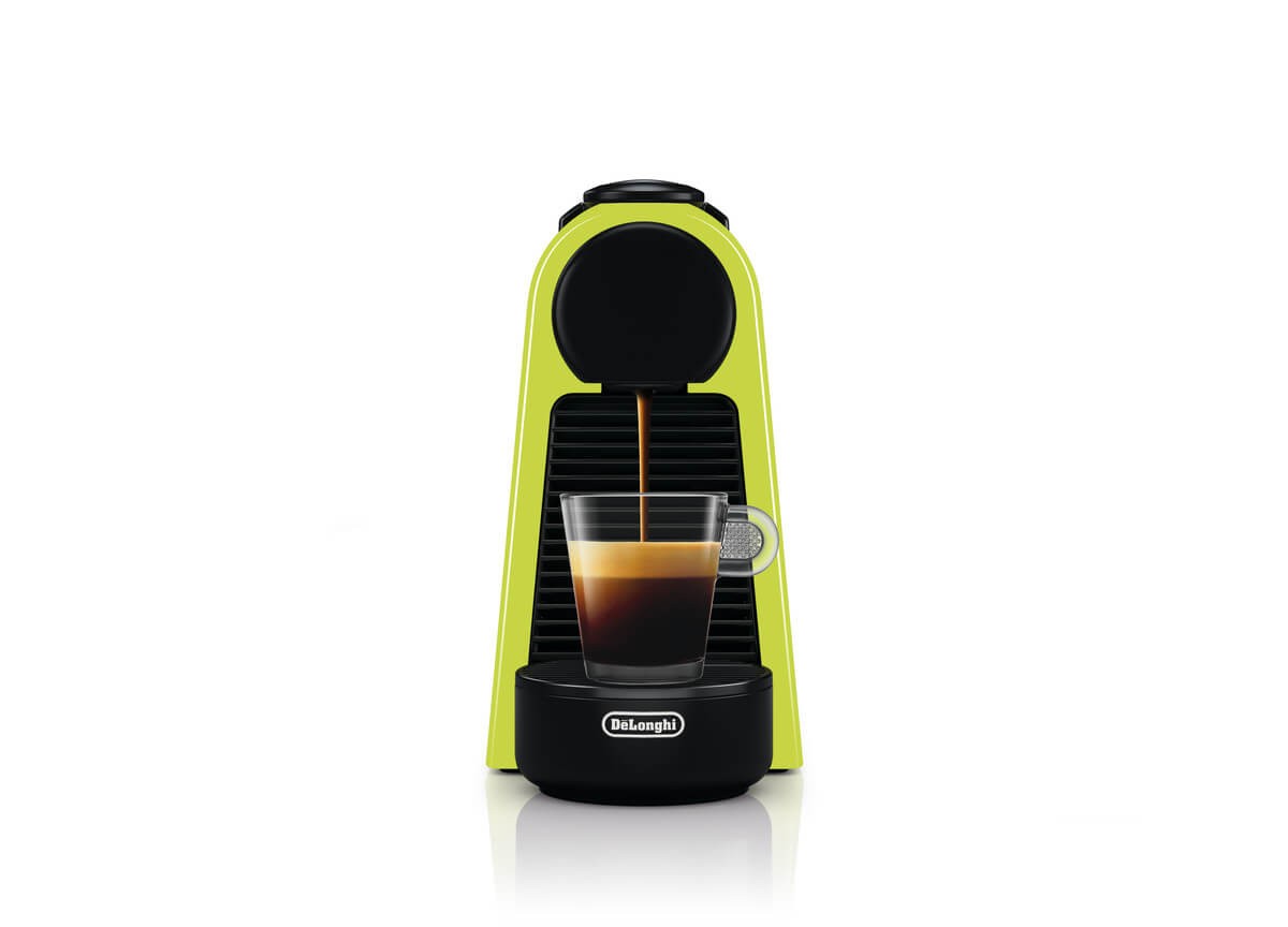 Espressor Nespresso De’Longhi Essenza Mini Green EN85.L, 19 bari, 1260 W, 0.6 l, Verde + 14 capsule cadou