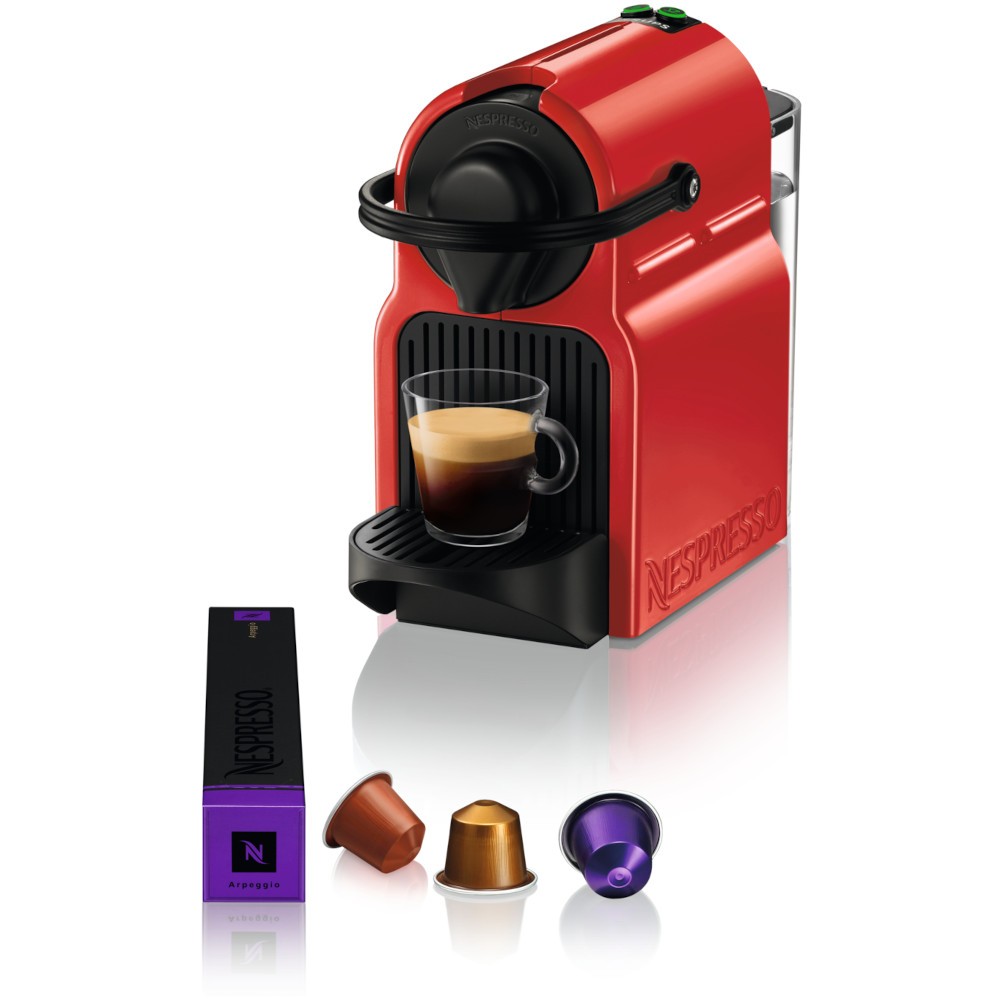 Espressor Nespresso Krups Inissia XN100510 , 1260 W, 0.7 l, 19 Bar, Rosu