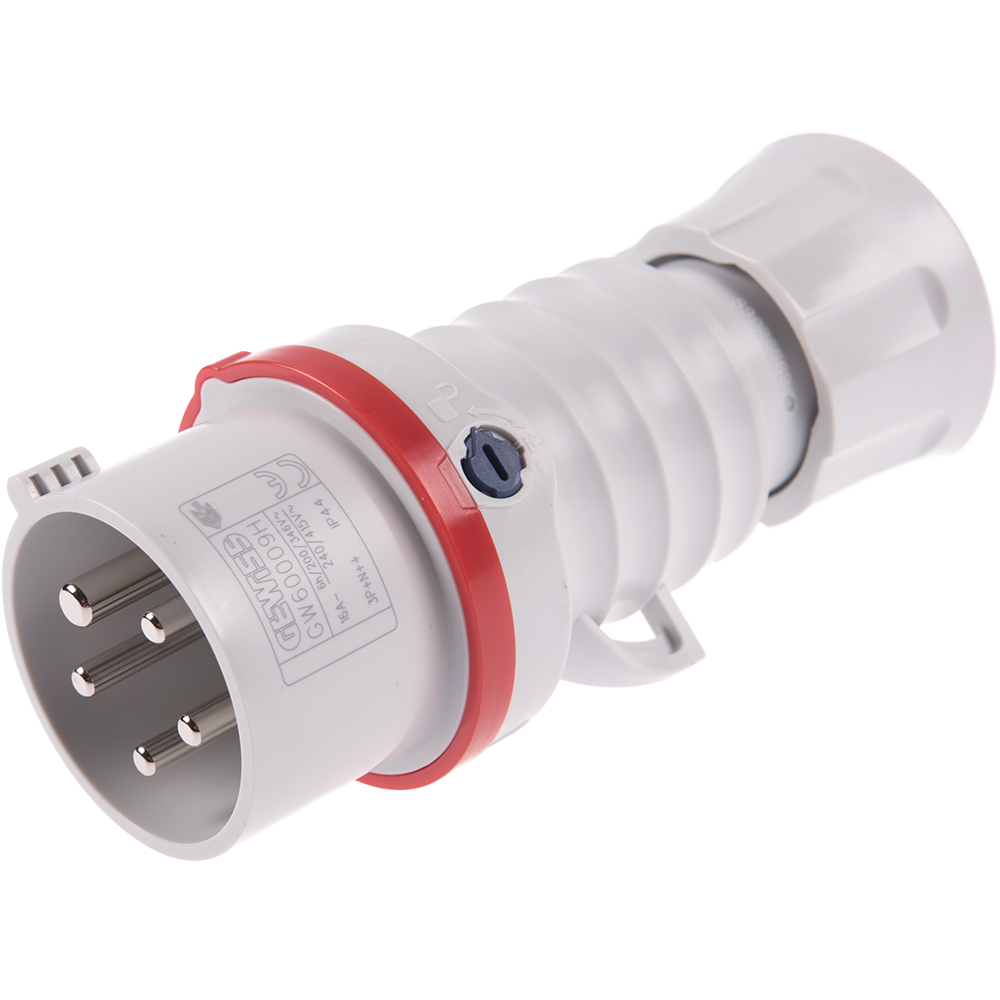  Fisa industriala mobila Gewiss GW60009H, 3P+N+E, 16 A, IP44