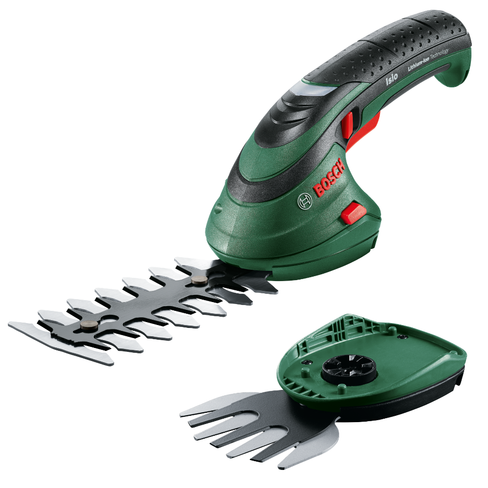 Foarfeca de taiat iarba Bosch Isio, 3.5 V, fara acumulator