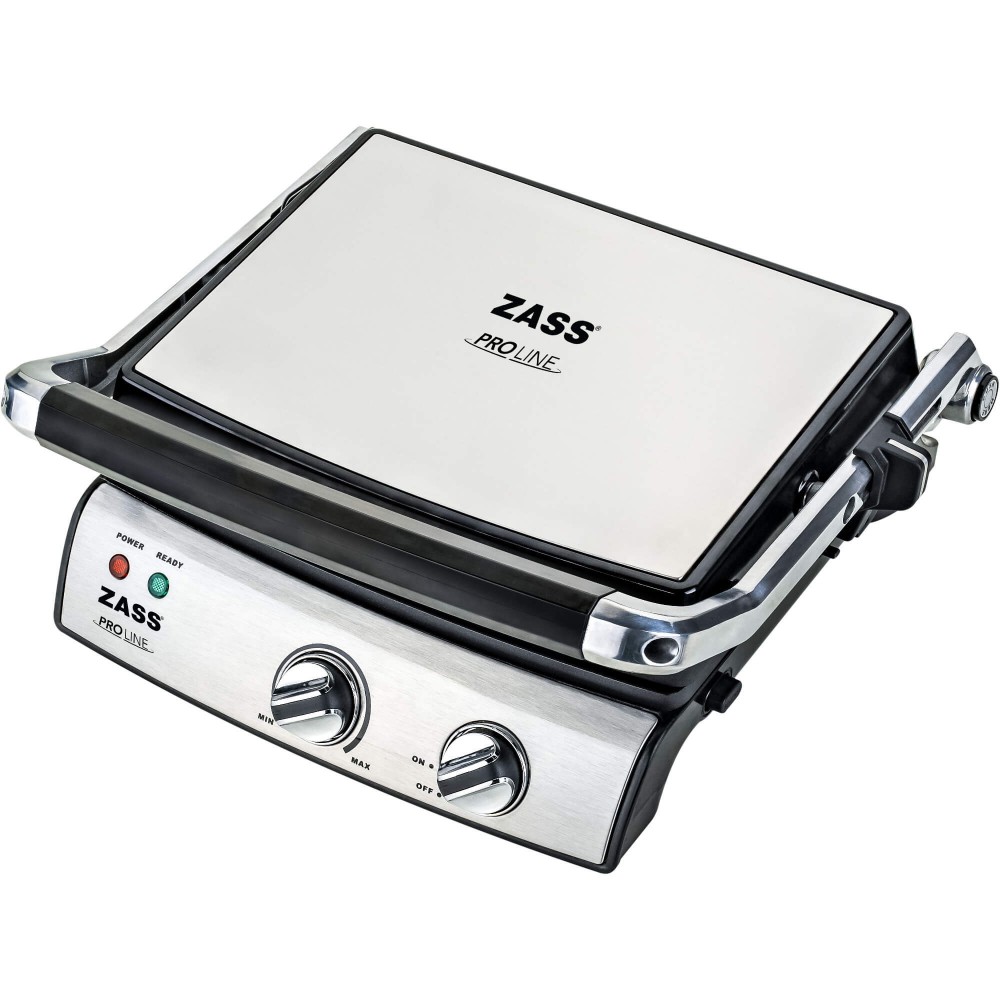 Gratar electric Zass Grill & Panini Chef ZPG 02, 2000 W