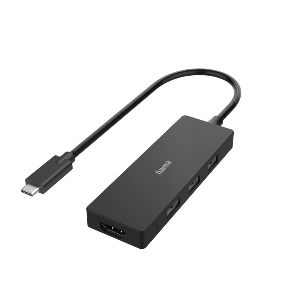 Hub USB Hama USB Type-C 3.2 Gen 1,  3x USB-A, HDMI