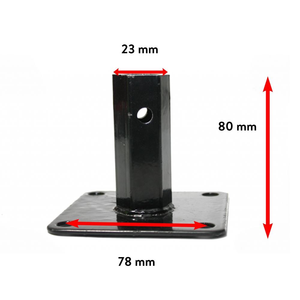 Manicot roata motocultor GF-0807, metal, patrat, 78 x 78 x 80 mm