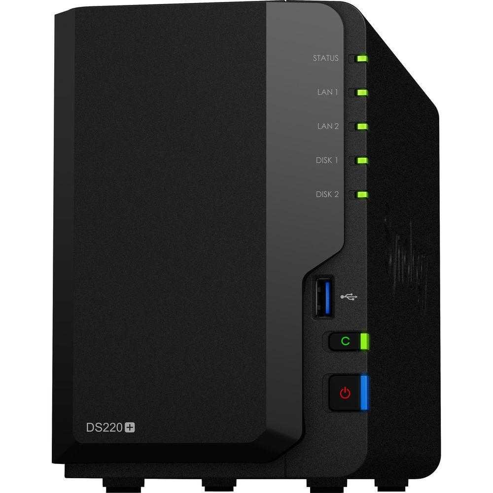Network Attached Storage Synology DiskStation DS220+, 2-Bay