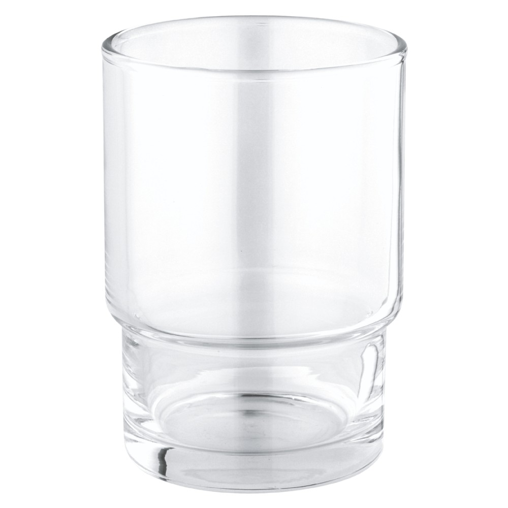 Pahar baie Grohe Essentials, sticla, transparent, 6.6 x 9.5 cm
