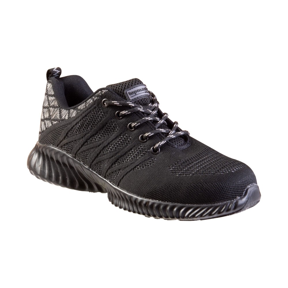 Pantofi de protectie cu bombeu metalic Topmaster TMP S1, negru, marimea 42