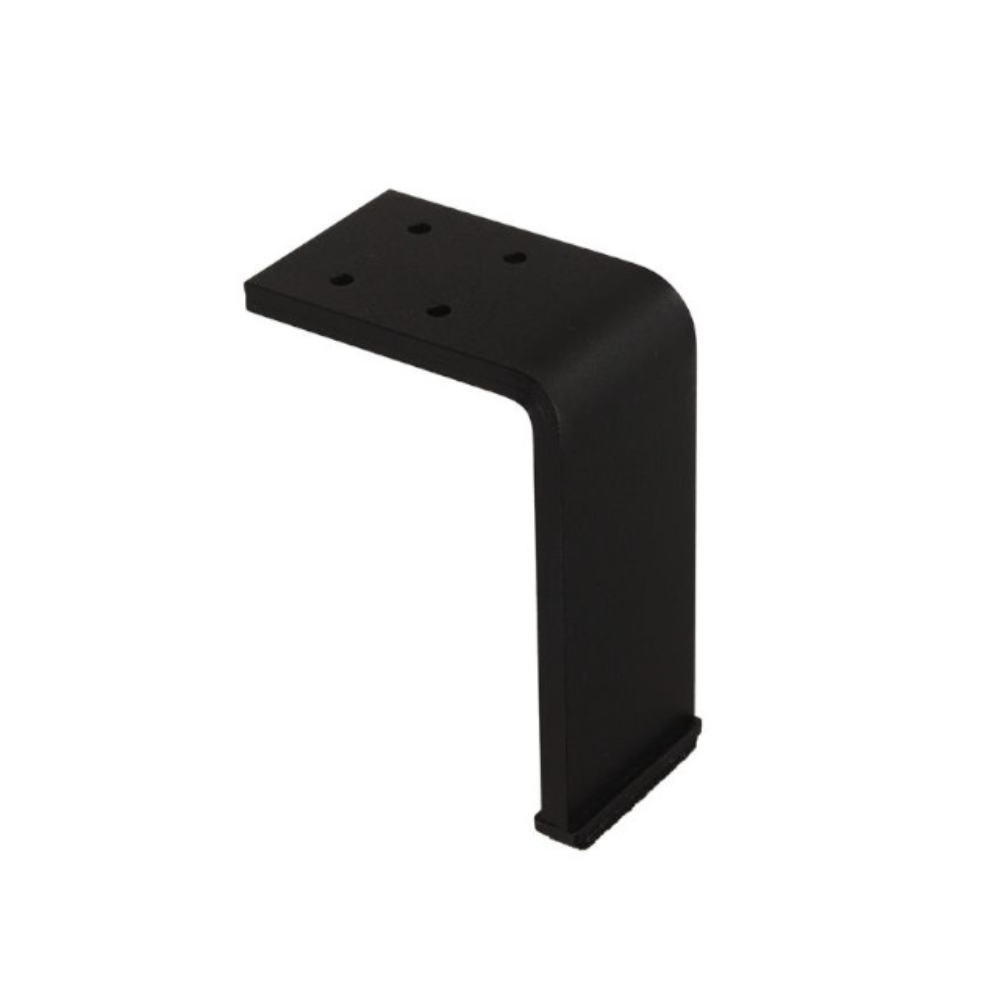 Picior mobila Gamet NS31, otel, negru, 7 x 10 cm, 10 mm diametru 