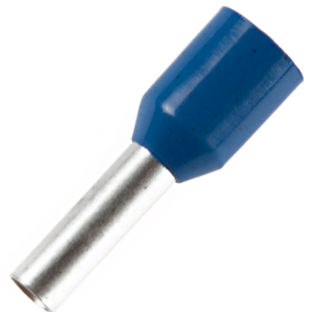 Pin terminal Comtec, 2.5 mmp, cupru stanat, izolat, 100 bucati