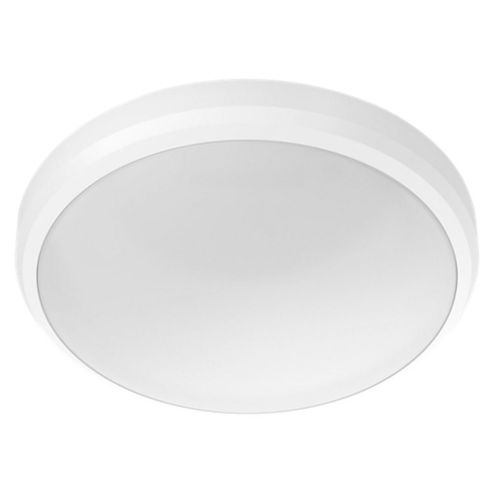 Plafoniera pentru exterior Doris, nichel, lumina calda, 1x6W, IP54, 22 cm