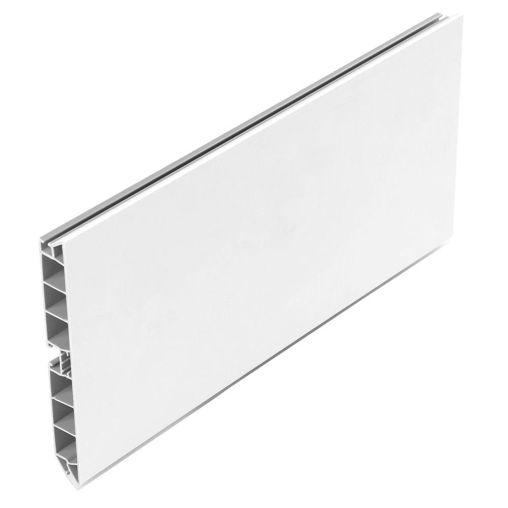 Plinta din PVC cu finisaj alb, L 4 m, H 120 mm