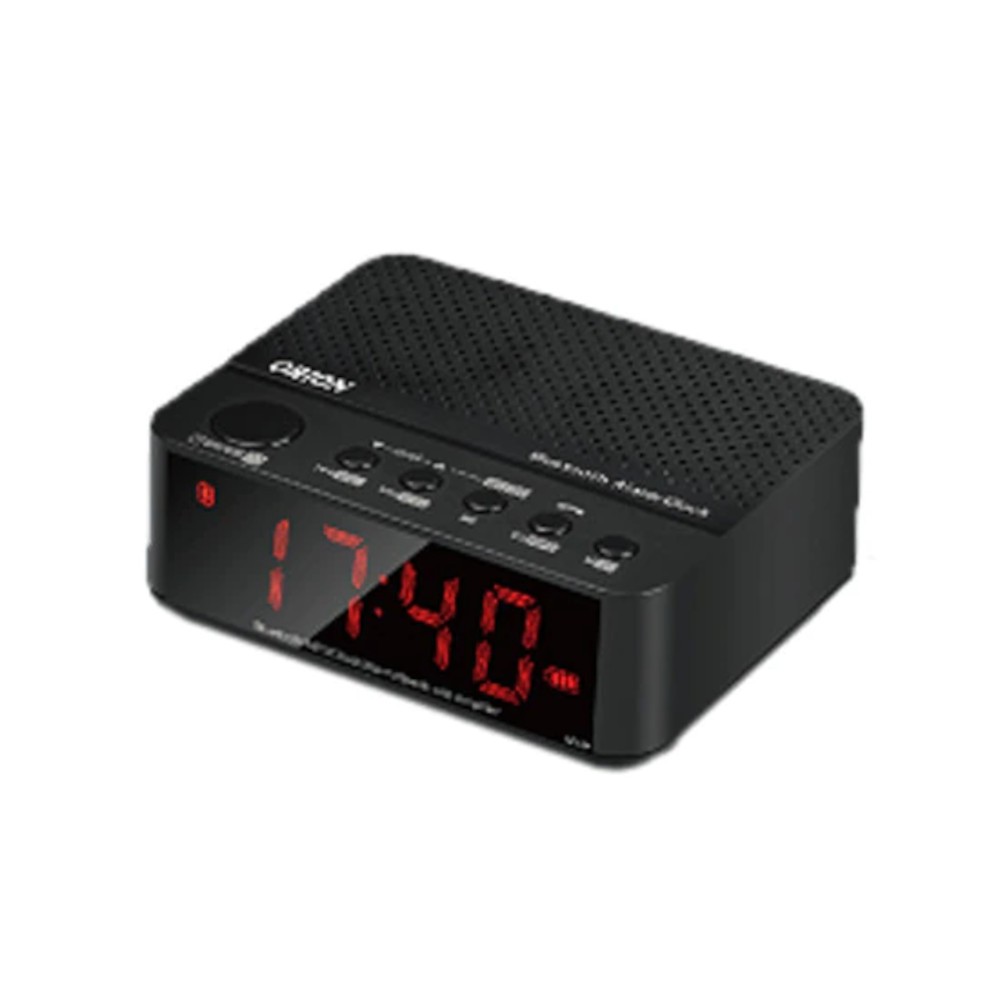 Radio cu ceas Orion OALC 5608, LED, Alarma, Bluetooth, Negru