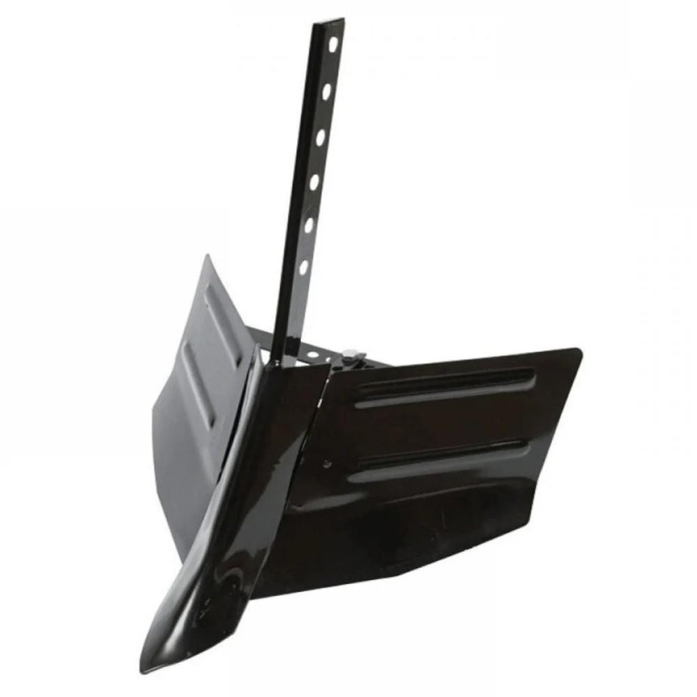 Rarita reglabila pentru motocultoare Hyundai, metal, negru, 2 kg