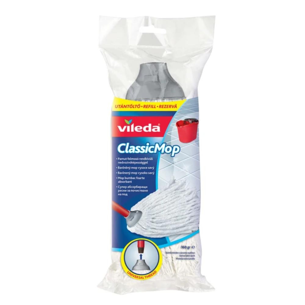 Rezerva pentru mop Vileda, bumbac, 160 g