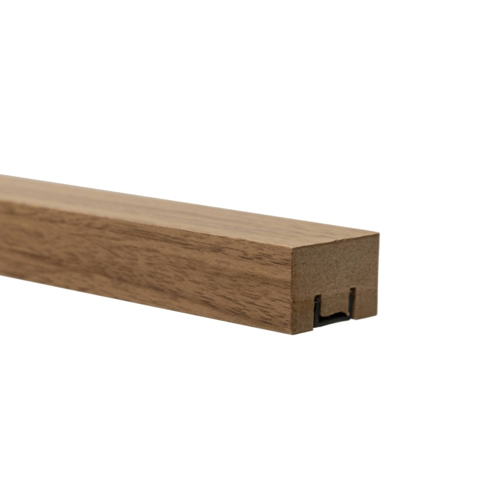 Riflaj MDF, nuc modern, tip montare cu profil de montaj, 2800 x 30 x 20 mm
