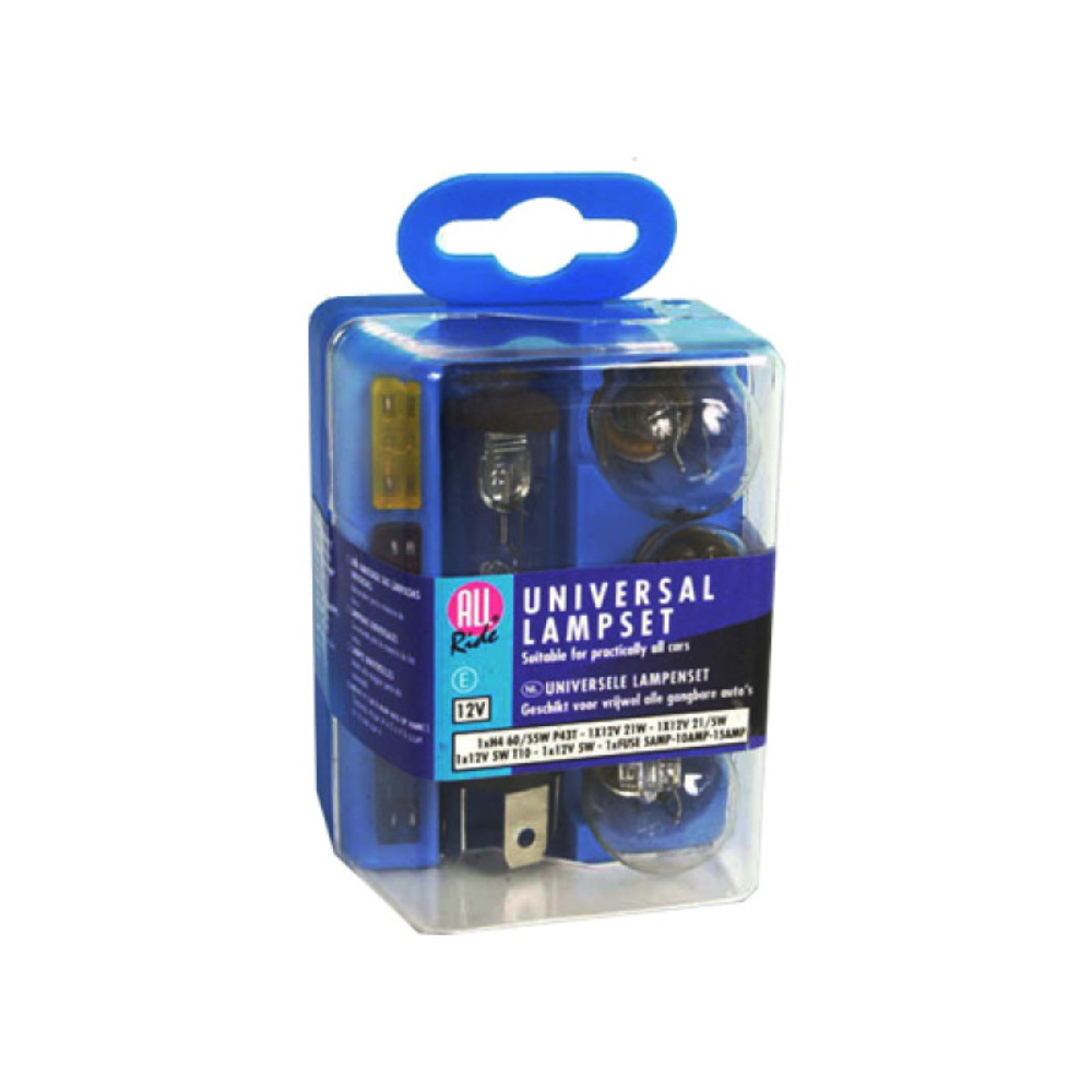 Set becuri auto All Ride, H4, 12V, P43T, 5 buc