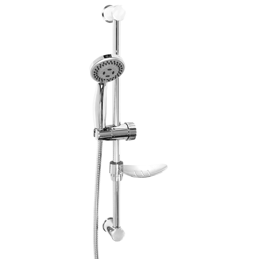 Set dus Ferro Evo N103B, crom, furtun de dus, 1,5 m
