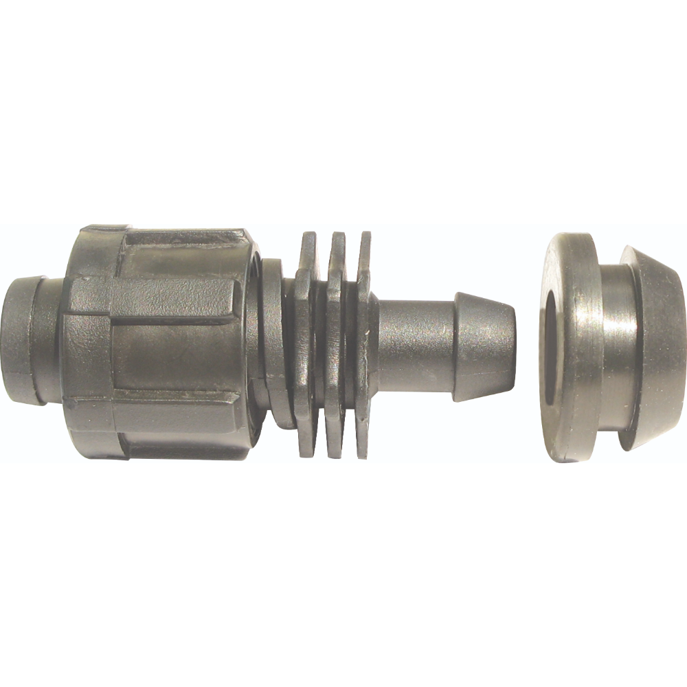 Set mufa de inceput banda de picurare, Palaplast, 17 mm + garnitura Grommet, 10 bucati