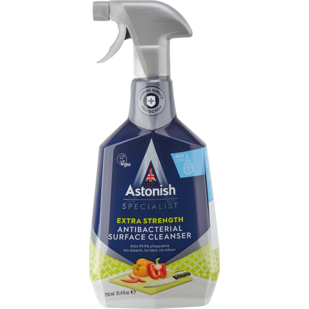 Solutie de curatare antibacteriana pentru suprafete Astonish C6700, 750 ml