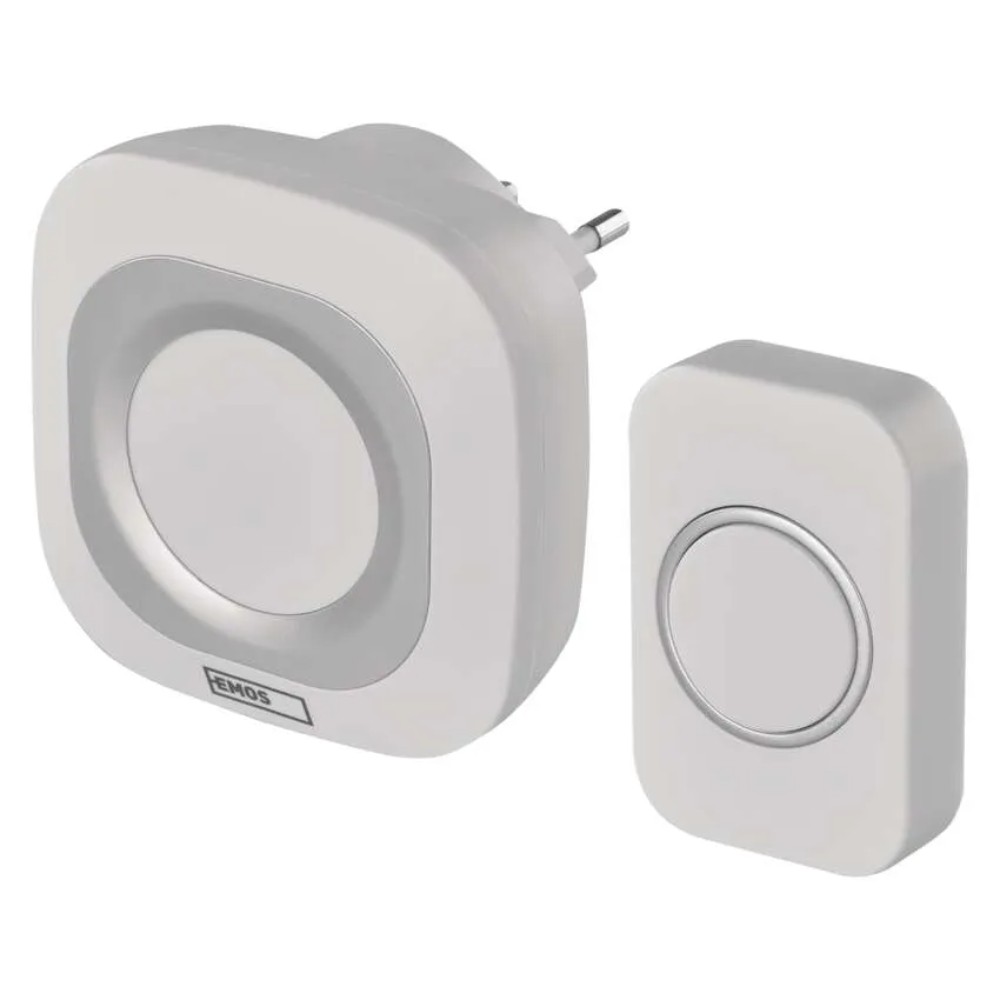 Sonerie wireless Emos P5733W, 150 m, IP44, 36 melodii