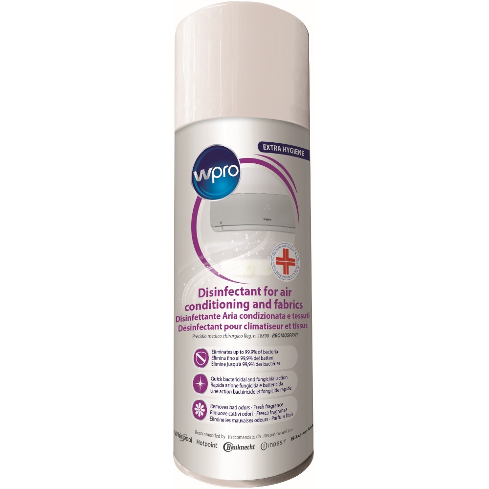 Spray dezinfectant pentru aer conditionat Wpro C00668765, 200 ml