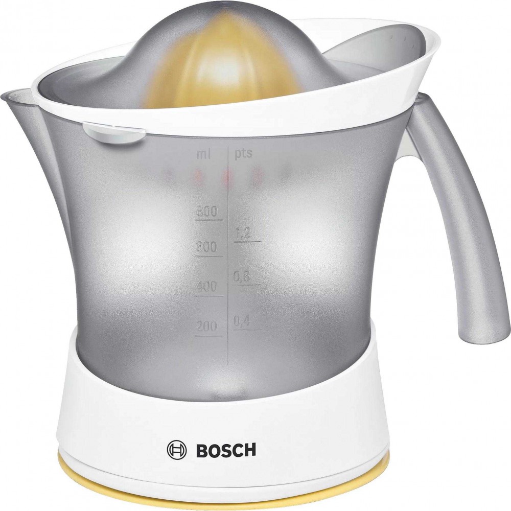 Storcator de citrice Bosch MCP3500N, 25 W, 0.8 l, Alb