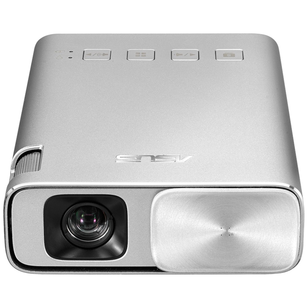 Videoproiector Asus ZenBeam E1, WVGA, DLP, MHL, HDMI, Argintiu