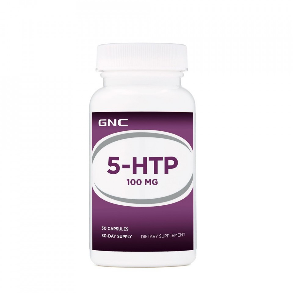 5-HTP 100 Mg 30 capsule, GNC (Concentratie: 30 capsule)
