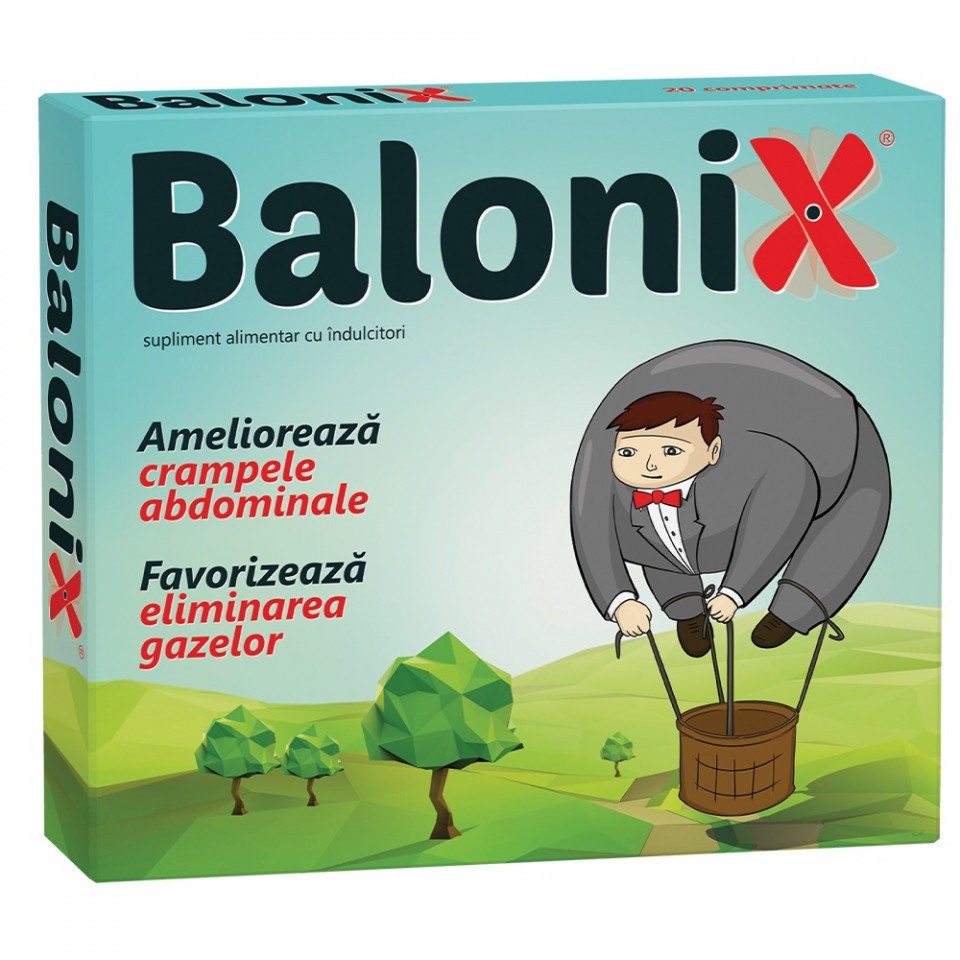 Balonix Fiterman Pharma (Concentratie: 10 comprimate)