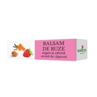 Balsam buze argan,catina si capsuni  4.8gr MANICOS