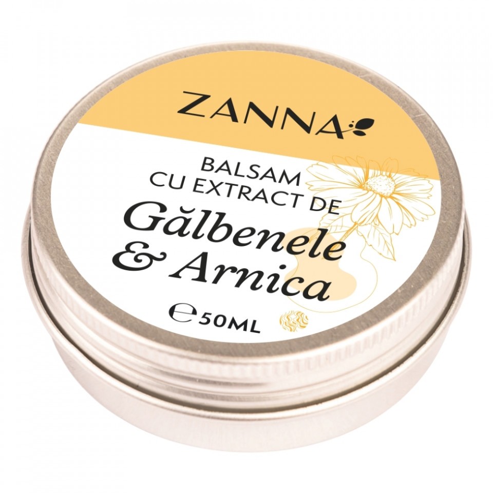 Balsam cu Galbenele si Arnica, Zanna (Gramaj: 50 ml)