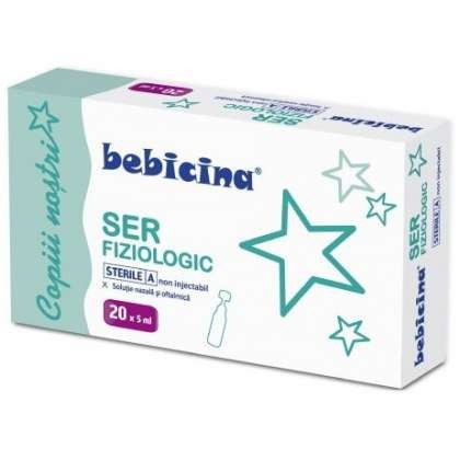 Bebicina Ser fiziologic Omega Pharma 20 fiole