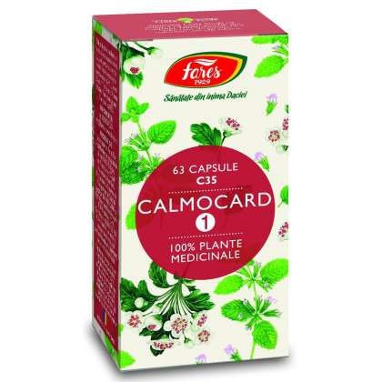 Calmocard 1 Fares 63 capsule (Concentratie: 380 mg)