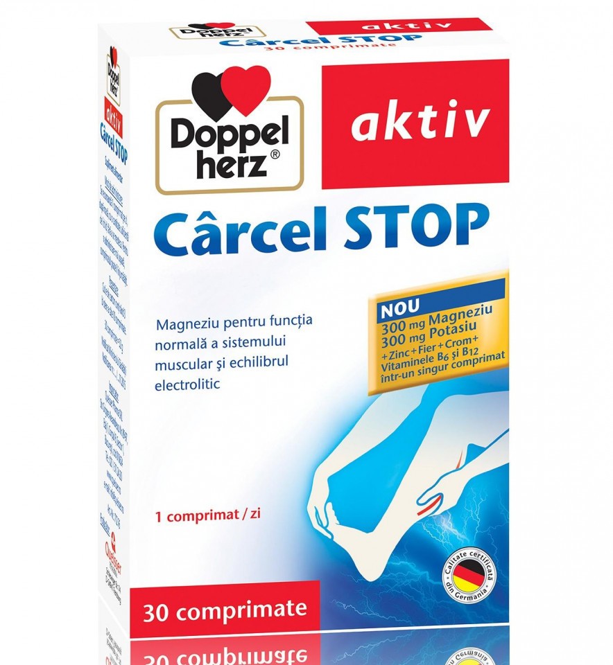 Carcel Stop DoppelHerz 30 comprimate