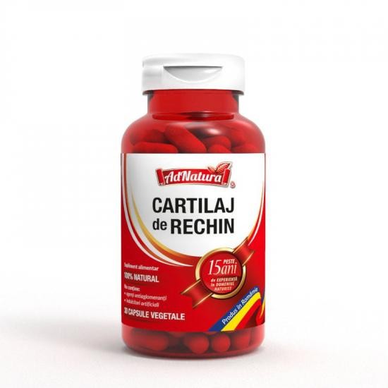 Cartilaj de Rechin, AdNatura (Gramaj: 60 capsule)