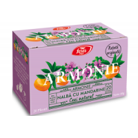 Ceai natural armonie nalba cu mandarine 20plicuri FARES