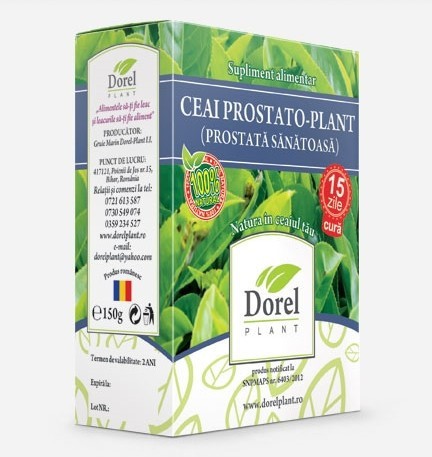 Ceai Prostato-Plant (Prostata Sanatoasa) Dorel Plant 150 g