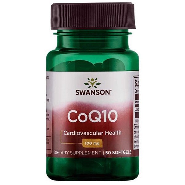 Coenzima Q10 100 mg, 50 capsule, Swanson (Concentratie: 50 capsule)