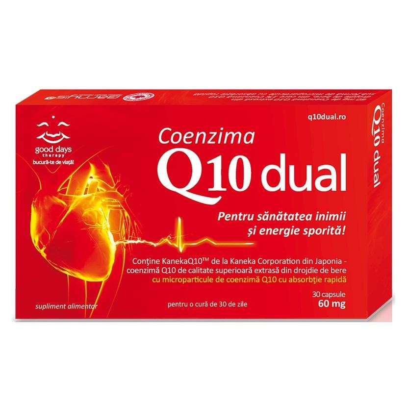Coenzima Q10 Dual Good Days Therapy 30 capsule (Concentratie: 60 mg)