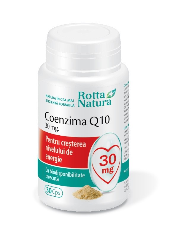 Coenzima Q10 Rotta Natura 30 capsule (Concentratie: 15 mg)