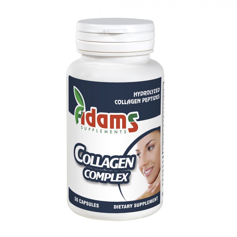 Collagen Complex 750mg Adams Vision (Concentratie: 30 capsule)
