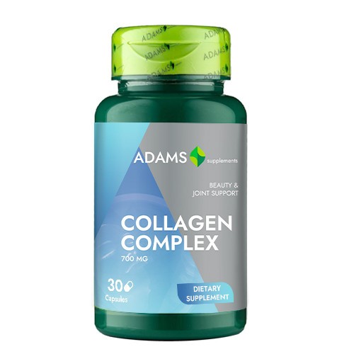 Collagen complex vegetable 700 mg Adams Vision 30 capsule.